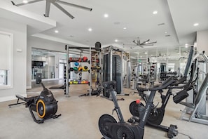 Fitnessbereich