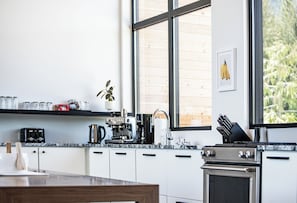 Kitchen and dining room