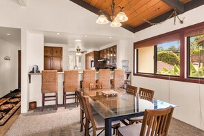 Dining area and bar area