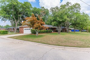 Two car garage
