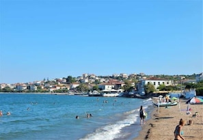 Pseftis Beach – Just 300m from the Property