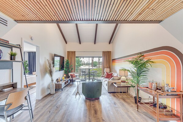 Palm Springs Vacation Rental | 2BR | 2BA | 1,200 Sq Ft | Stairs Required