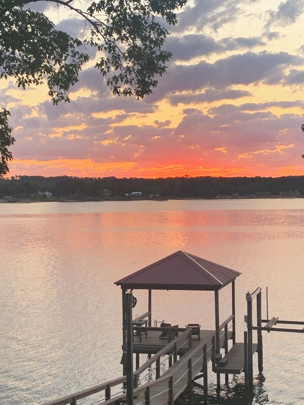 Enjoy the sunrise every morning from the wraparound deck.