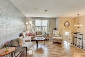 Living Room | Central A/C | Free WiFi | Upper Level