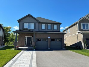Parking space & House