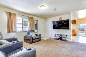 Living Room | Smart TV | Central A/C | 1st Floor
