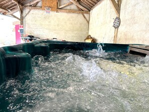 Bubbelpool inomhus