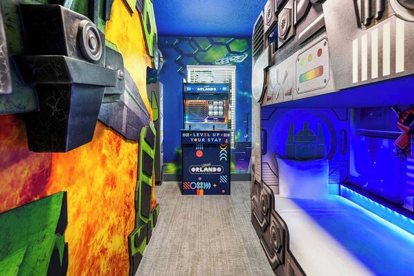 Robot Warriors *Theme Room 1* on Second Floor