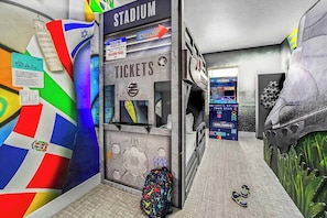 Soccer *Theme Room 1* on Second Floor