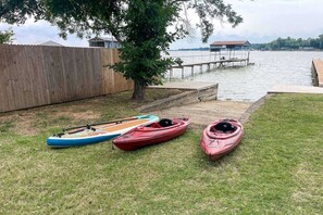 Kayaks and Paddle Board