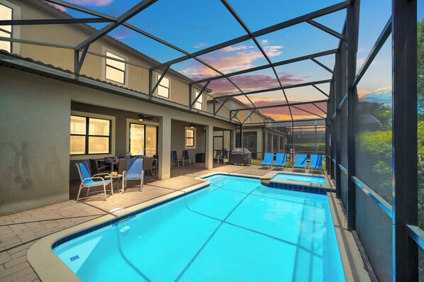 Outdoor Pool Area