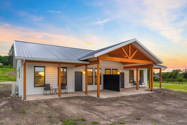 Enjoy the BigSky on your private Patio.