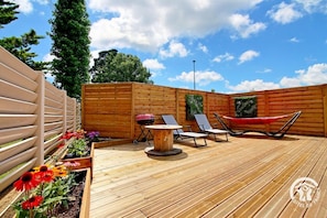 Terrasse exposée plein sud