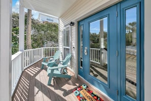 Plenty of outdoor spaces to relax around this home.