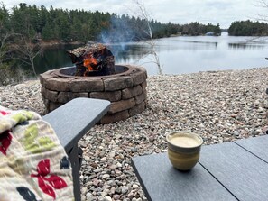 View from fire pit