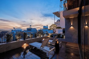 Vista del balcone