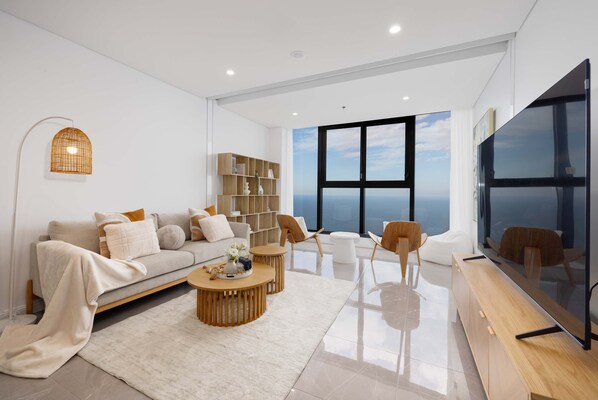The living area