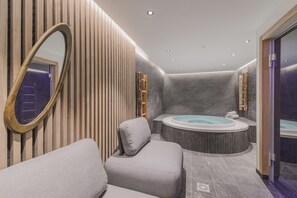 Bubbelpool inomhus