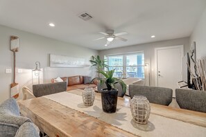 Dining Area & Living Room