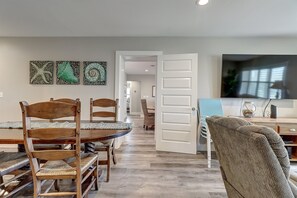 If staying in a big group, rent the neighboring unit for in between unit access.