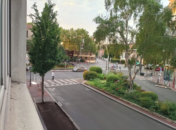 Vue depuis l’hébergement