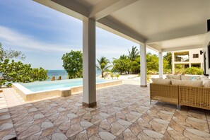 Pool and deck area 