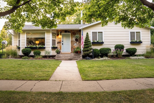 Street view of the property.
