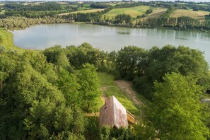Vue de la maison de vacances [été]