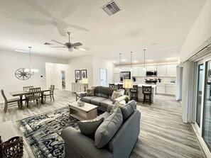 Open Concept - Living Room/Dining Room/Kitchen