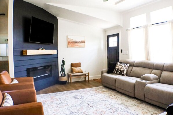 Living room & main entry