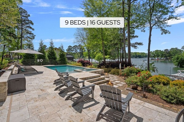 Welcome to Lake Effect- great house with pool, sleeping 16!