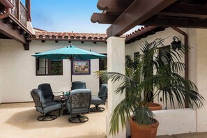 Front courtyard