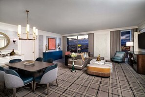Remodeled Two Bedroom Bellagio Suite - Living Area.jpg