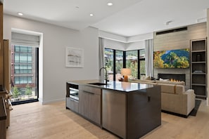 Kitchen | Canyons Village Retreat in Park City, Utah by Luxus Vacation Properties