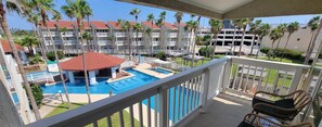 Architecture, Balcony, Building, Outdoors, Pool