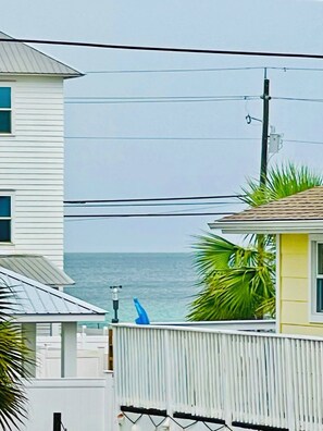 View of Gulf from front porch