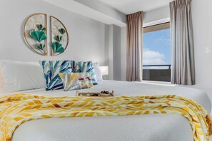 Sleep like a baby in our tranquil oceanfront bedroom sanctuary!