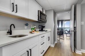 Fuel up for a day of sun-soaked adventures with a quick and delicious meal prepared in our beachside kitchen. Get set to soak up the fun with energy to spare!