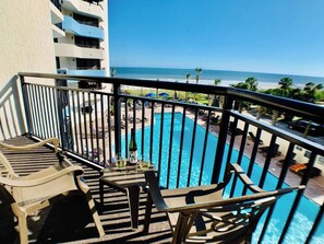 Breathtaking views and serenity await in our balcony!