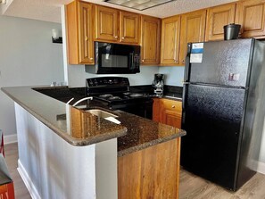 Chill and dine in this modern and stylish kitchen/dining area