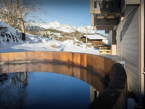 Bain nordique et vue