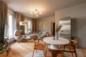 Open kitchen and livingroom