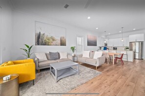 Living large in this open-concept wonderland—where space and style meet!