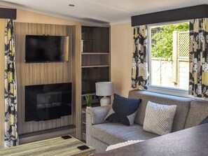 Living area | Pigeon Coo Lodge, Hamstead