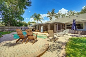 Backyard | Single-Story Home | Private Pool