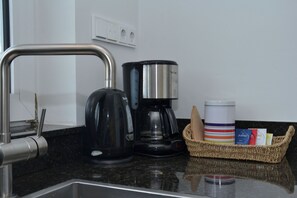 Kaffe och/eller kaffebryggare
