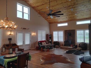 Main Lodge view from Kitchen