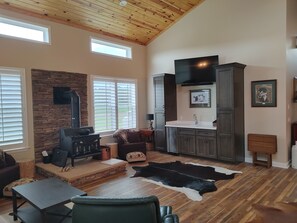 TV over Wet Bar