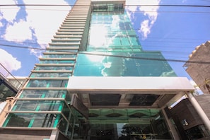 Exterior view of the building.