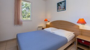 Drift to sleep in a comfortable bed after a wonderful day outside.